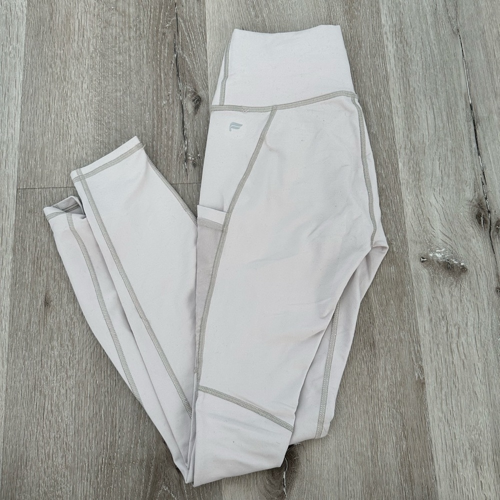 Light Grey/Slate Fabletics 7/8 High Waisted Leggings